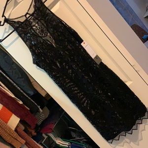 Brand new beautiful sequined/beaded dress